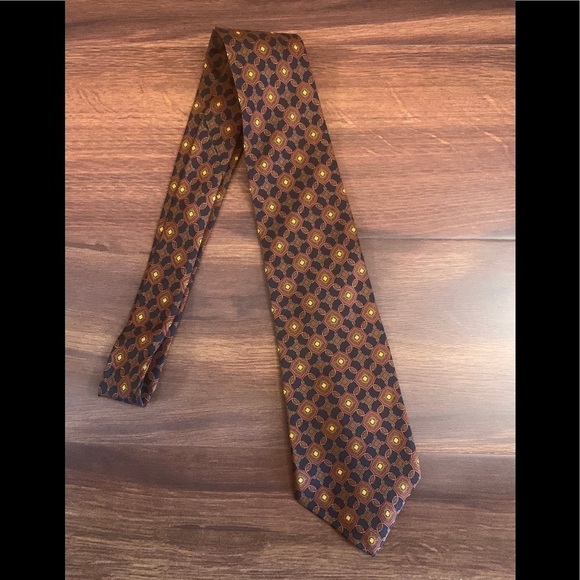 🌿SALE🌿GUY LAROCHE Vintage Silk Necktie - Picture 2 of 9